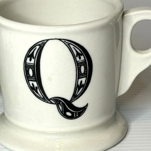 Anthropologie Letter Q Mug - Picture 2 of 4
